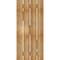 Ekena Millwork Spaced Board-n-Batten Shutters w/Z-Bar, Rough Sawn Western Red Cedar, 23W x 51H, PR RBS06Z23X051RWR - alternate 3